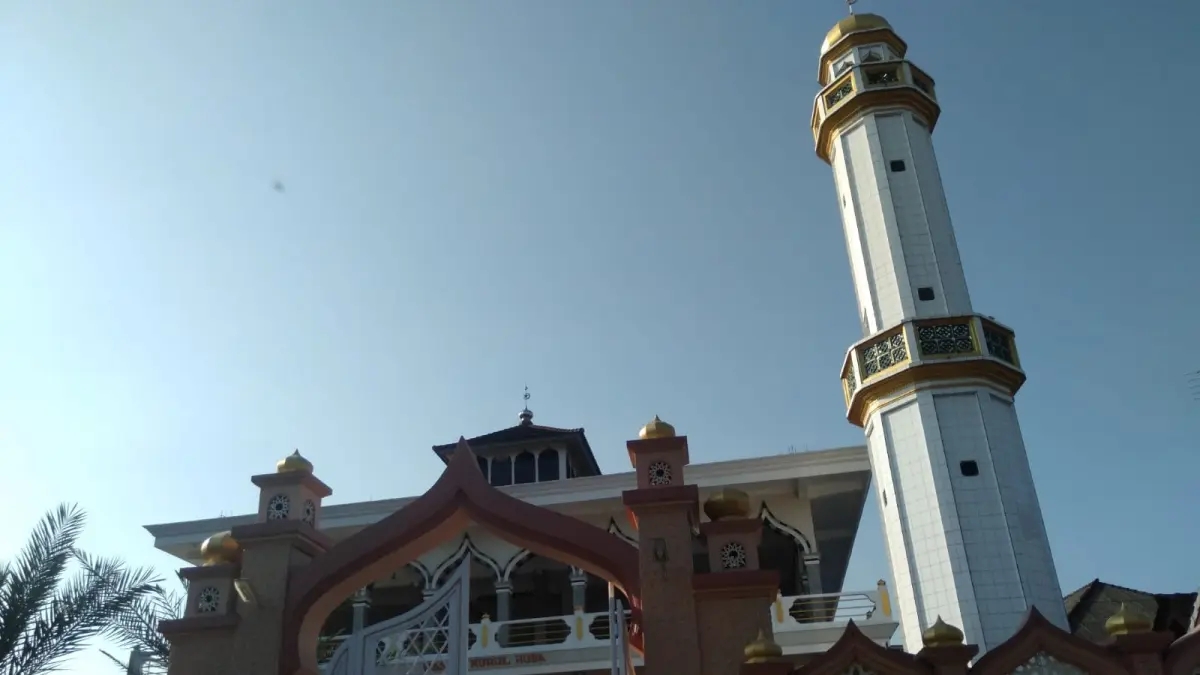 Ilustrasi Masjid Nurul Huda, Kampung Gelgel Muslim,Klungkung. (Hari Puspita/Radar Bali)