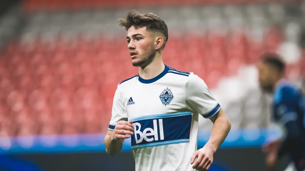 Gelandang serang Bali United Jay Herdman. Foto: Whitecaps FC.