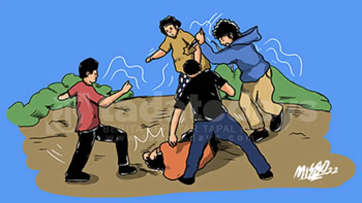 Ilustrasi pengeroyokan 