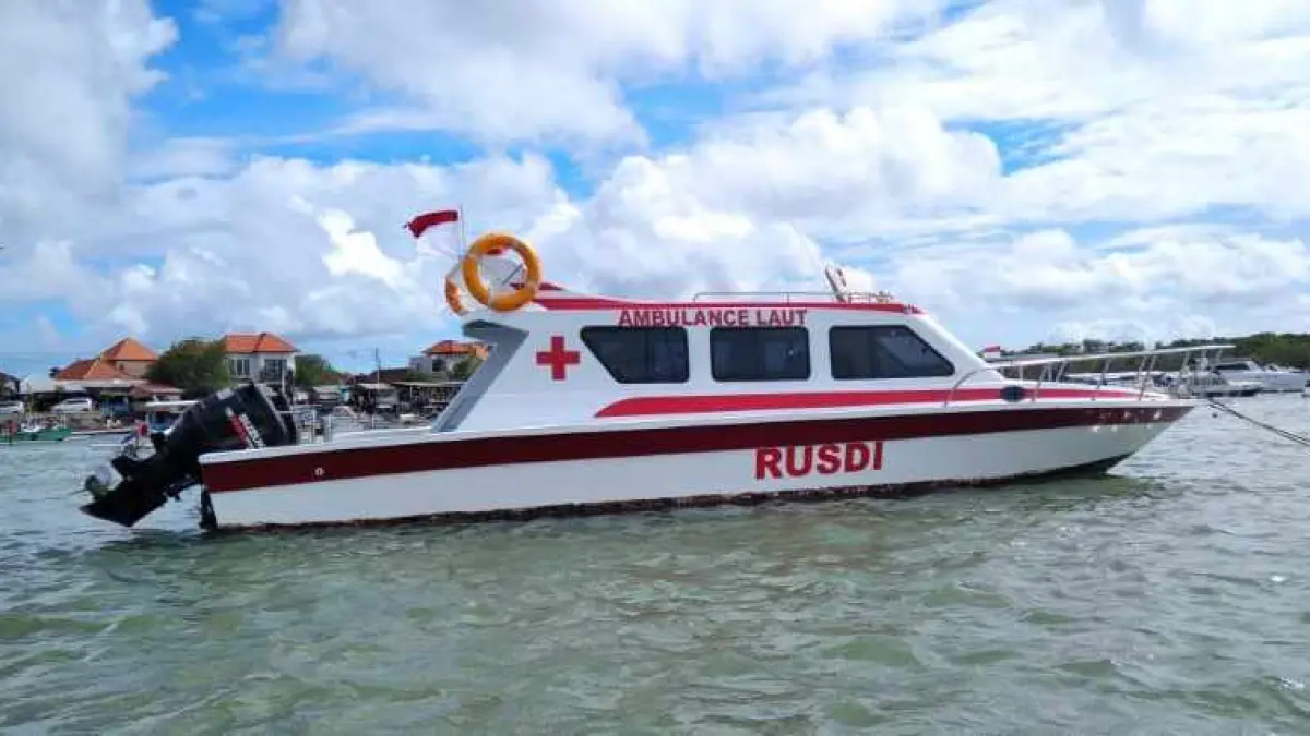 Ilustrasi cuaca cerah berawan di Nusa Penida. (dok. Radar Bali)