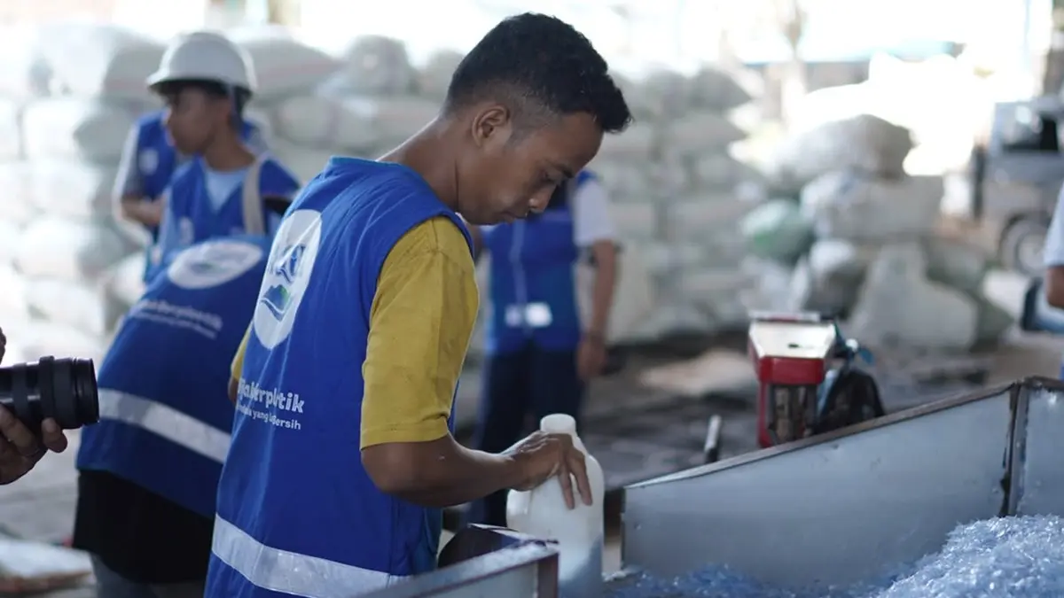 Aqua dan Citilink Perkuat Ekonomi Sirkular 