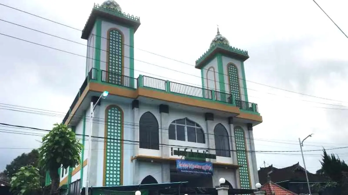Ilustrasi Masjid Baiturrahman, Banjar Angantigas, Petang, Badung. (Miftahuddin/Radar Bali)