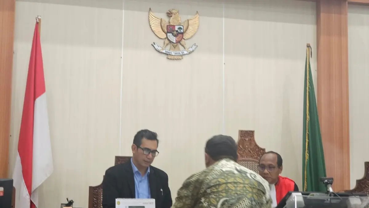 Moch. Satriyo Welang saat mengajukan nama panggung di PN Denpasar yang hasilnya telah diumumkan 20 Agustus 2026 lalu