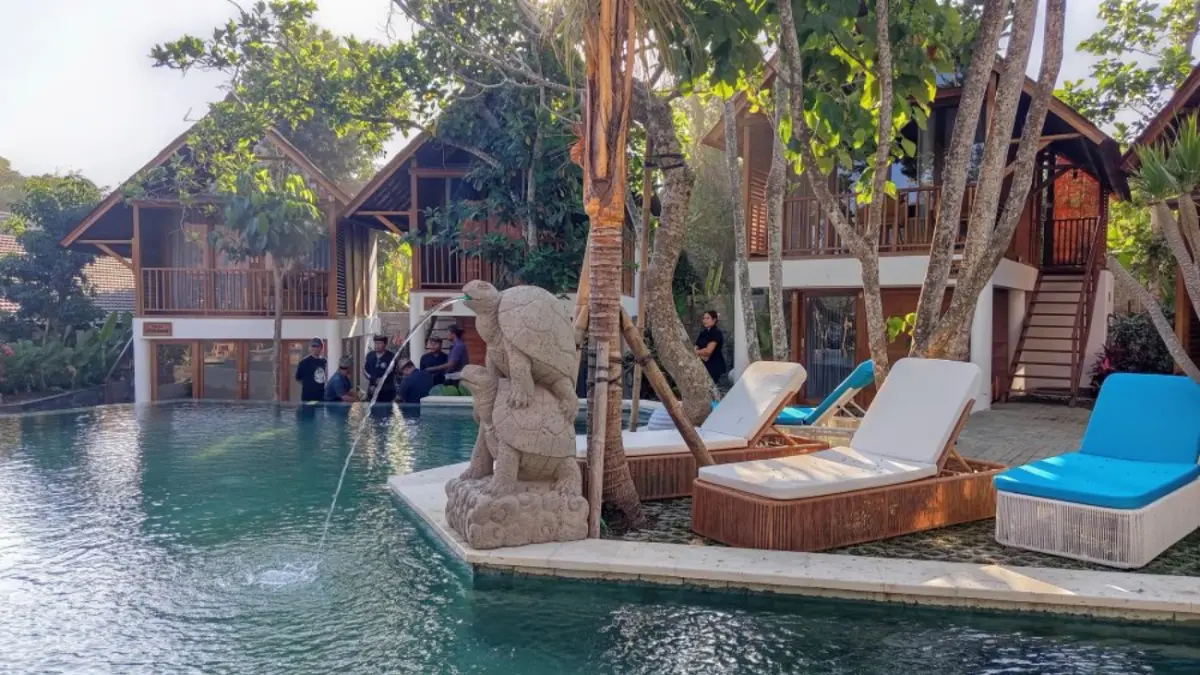 Semara Gangga Beach Retreat gelar soft opening bertema “Sunset Cocktail” di kawasan Yeh Gangga, Tabanan, Jumat (28/8/2026).