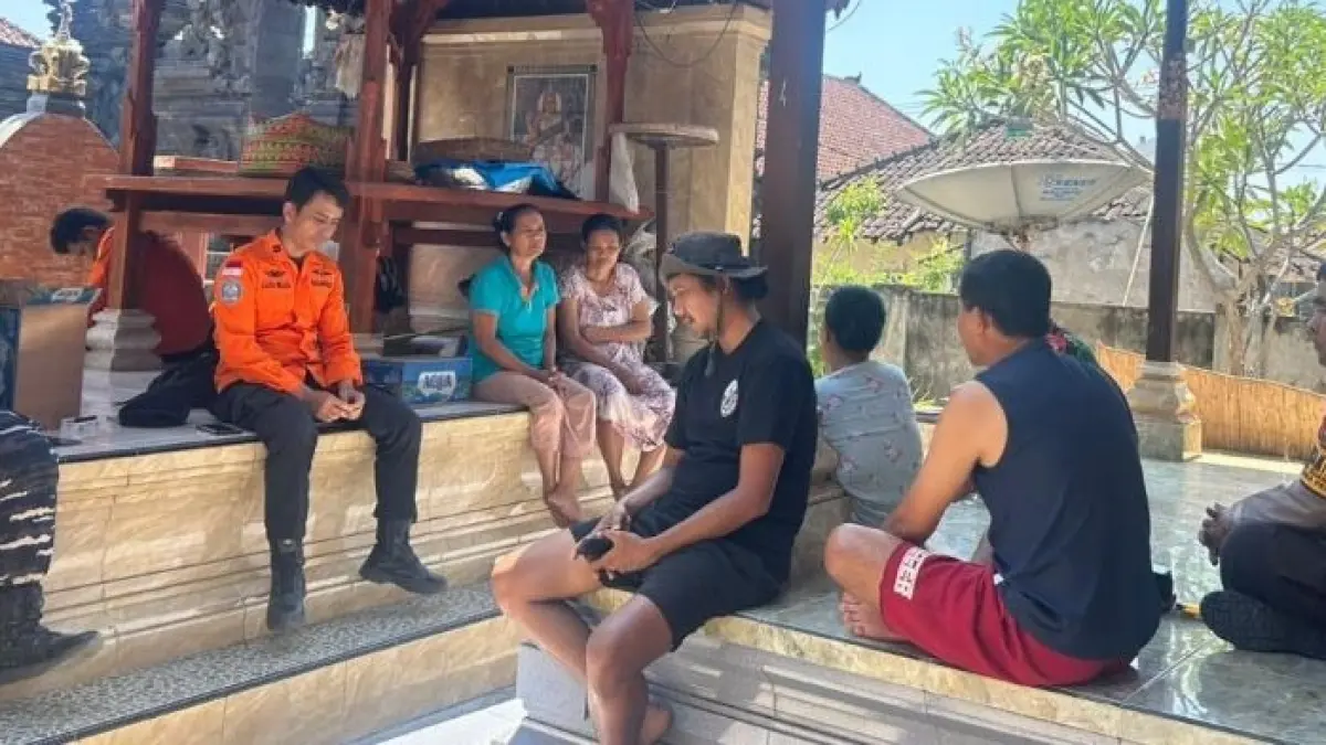 DIHENTIKAN PENCARIANNYA :&nbsp;Operasi pencarian dari Tim SAR Gabungan untuk Ni Nyoman Selir&nbsp; dihentikan. (foto: Polsek Nusa Penida)