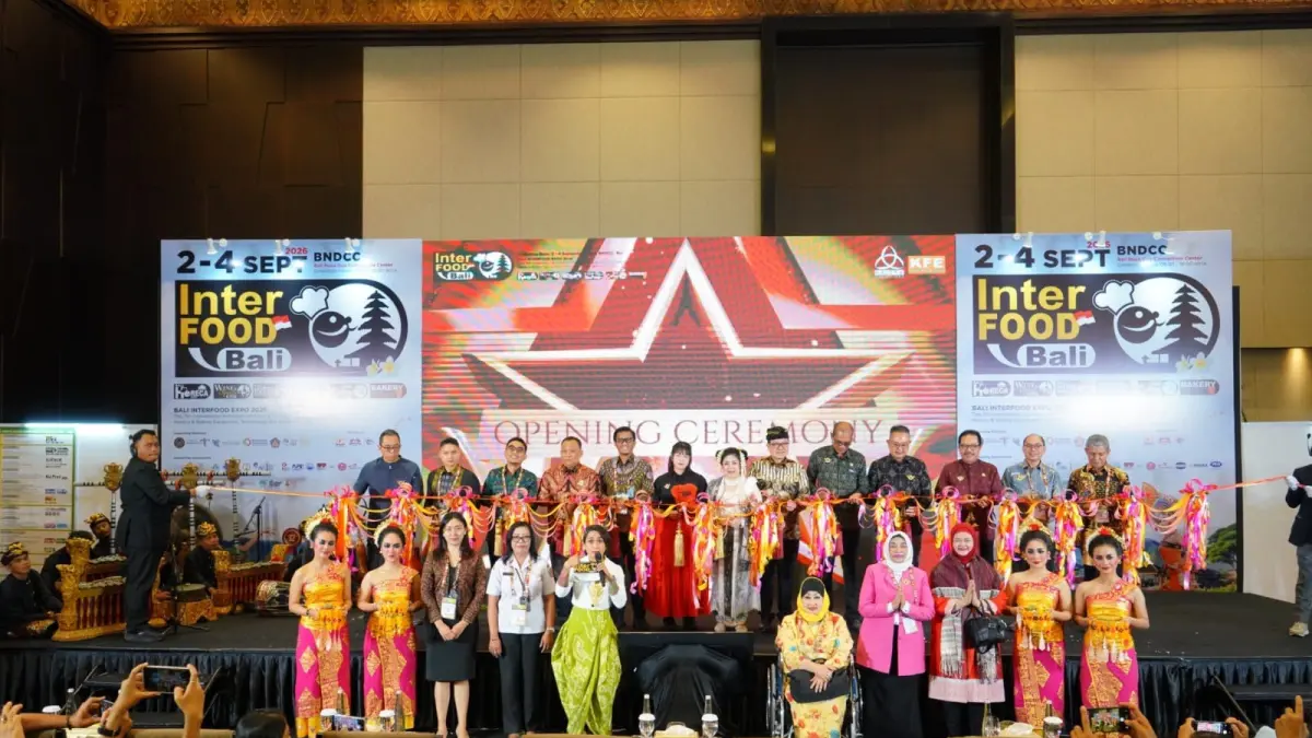 SEMARAK PEMBUKAAN: Tahun ke-7 Penyelenggaraan Bali Interfood Tampil Lebih Megah dan Semakin Meriah