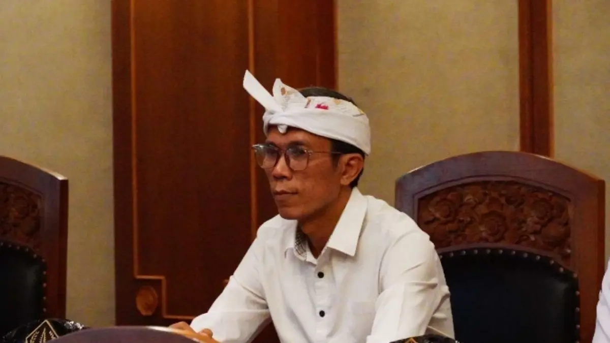 Anggota KPU Badung (Ketua Divisi Teknis Penyelenggaraan) I Nyoman Dwi Suarna Artha.