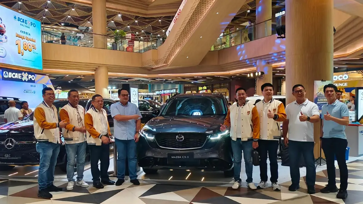 APM Mazda di Indonesia, yakni PT Eurokars Motor Indonesia (EMI), menghadirkan produk dan pengalaman berkendara Mazda kepada masyarakat Bali, melalui BCA Expo Bali 2026, pada 12–13 September 2026 di Living World Denpasar.