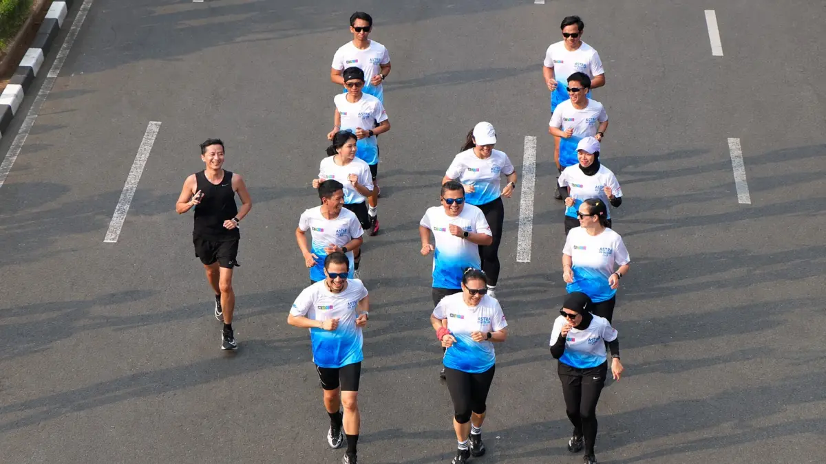 Peserta Astra Half Marathon 2026