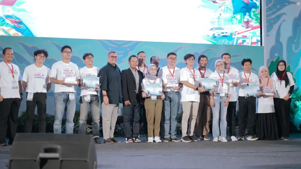 Suasana Awarding para pemenang Energy Debate Championship (EDC) dan Energynovation Ideas Competition (EIC) pada PGTC 2025. Final Nasional dan Awarding PGTC 2026 akan digelar pada 22-23 September 2026 mendatang di Universitas Pertamina, Jakarta.
