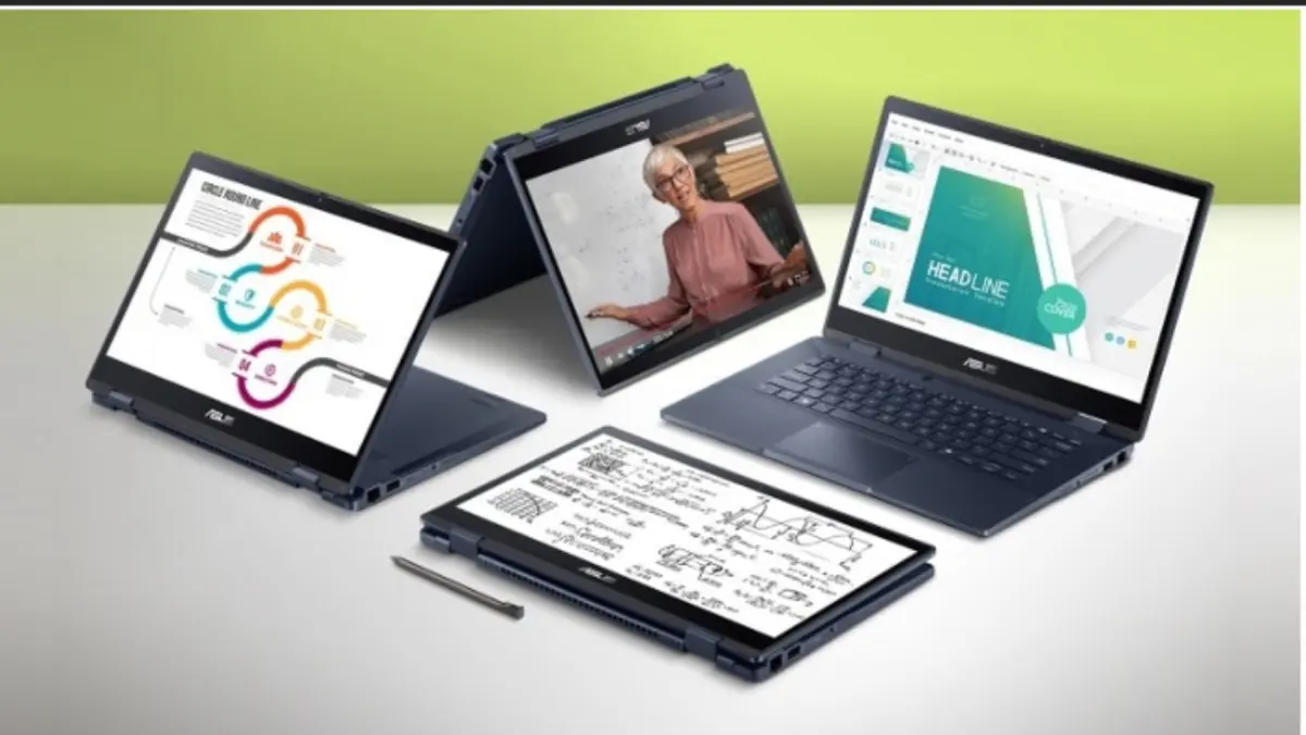 Laptop bisnis layar sentuh membuat aktivitas jauh lebih praktis.