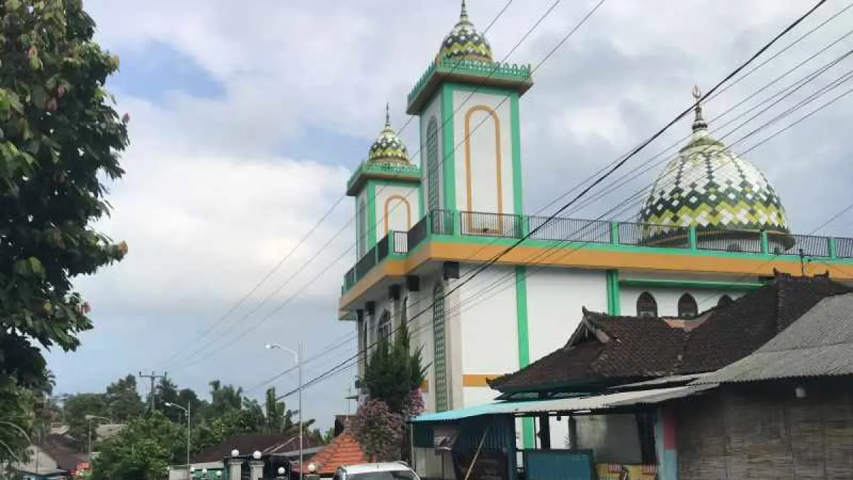 Ilustrasi Masjid Baiturrahman, Banjar Angantiga, Petang, Badung. ( Miftahuddin/ Radar Bali)
