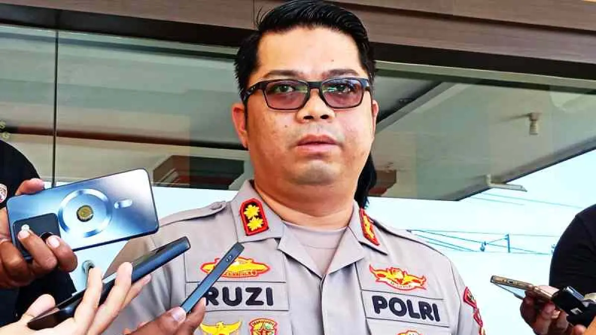 BEBERKAN JUDI BALAP LIAR : Kapolres Buleleng, AKBP Ruzi Gusman.. (foto: Francelino Junior)