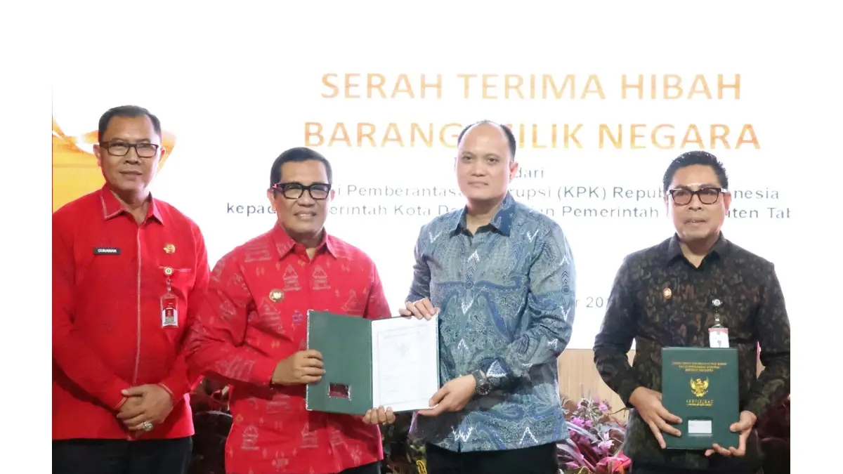 Bupati Sanjaya Terima Hibah Tanah dari KPK, Dorong Optimalisasi Aset Untuk Kepentingan Masyarakat