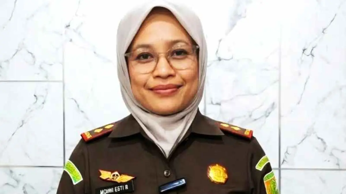 MINTA PENGAWASAN KETAT : Kepala Kejari Karangasem, Kusufi Esti Ridliani. (zulfika Rahman)