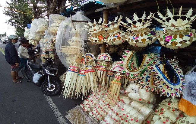 hari-raya-galungan-jadi-berkah-pedagang-janur-desa-kapal
