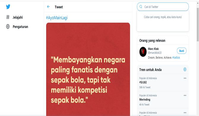 pemain-liga-1-mulai-gerah-tagar-ayomainlagi-trending-di-medsos