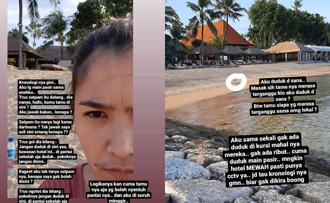 selebgram-murka-diusir-satpam-hotel-saat-duduk-di-pinggir-pantai-sanur