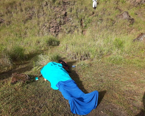 Pendaki asal California, Amerika Serikat, Robert S. Evans, 70, ditemukan tewas di Gunung Batur, Kecamatan Kintamani. (ist)