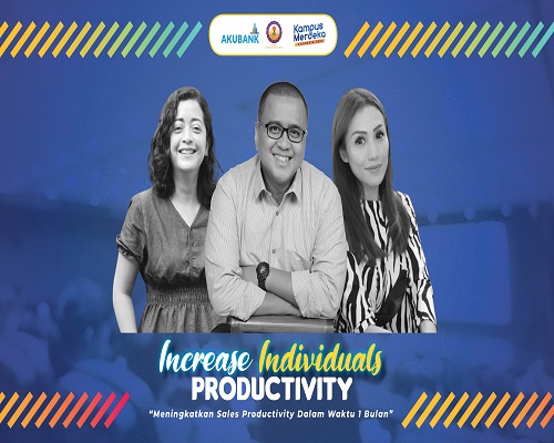 BANGKIT: Bahas peningkatan sales produktivity dalam sebulan. (ist)