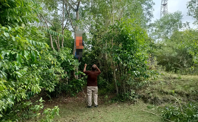 Michal Tracy, WNA asal Polandia gantung diri di Kutuh, Kuta Selatan, Badung, Bali. (IST)