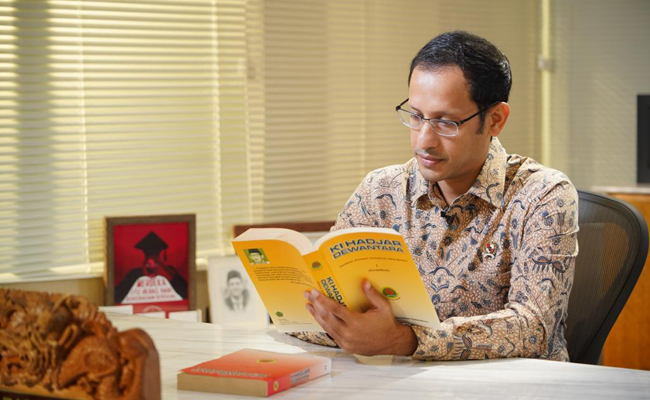 Mendikbudristek Nadiem Anwar Makarim. (IST)