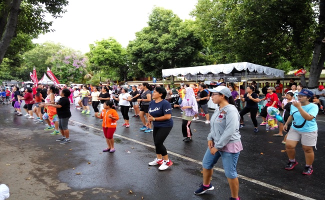 Acara car free day di Buleleng. Foto diambil sebelum pandemi. (dok radar bali)