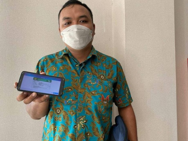 SEGMEN PPU: I Gede Eko Wipranyana seorang peserta JKN. (ist)