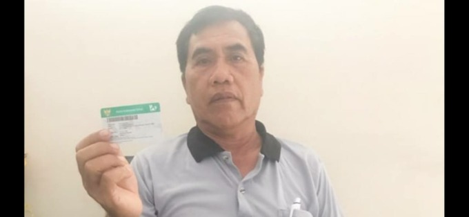 RASAKAN MANFAAT BPJS KESEHATAN: Ida Komang Wirjaya, 57, peserta JKN kelas 3. (ist)