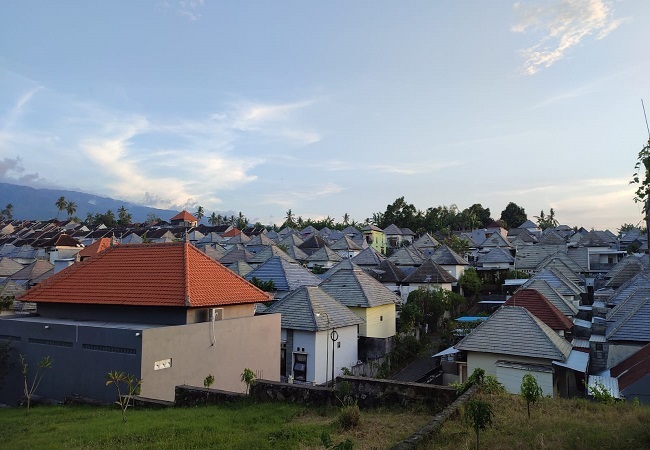 Salah satu sudut kawasan perumahan di Kabupaten Buleleng. (Eka Prasetya)