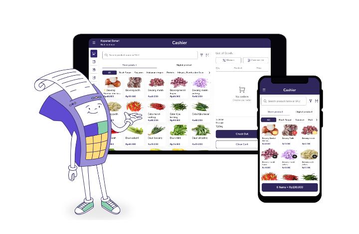 RESEP KAYA RAYA: Segera download aplikasi sederhana untuk urusan transaksi keuangan Anda, yakni Posy Kasir Online. (Ist)