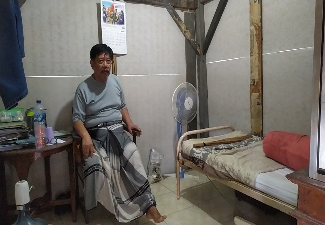 I Gede Winasa, mantan bupati Jembrana dua periode yang saat ini dipenjara karena kasus korupsi. (M. BASIR/RADAR BALI)