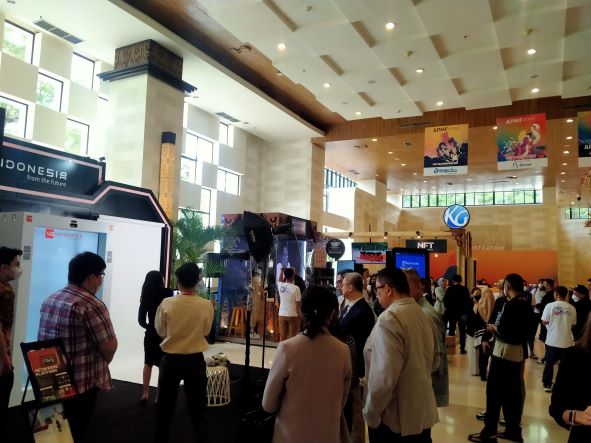 GELIAT EKONOMI: Suasana APFM 2022 di BNDCC Nusa Dua, Bali pada Kamis (20/10/2022). FOTO: I WAYAN WIDYANTARA/RADAR BALI.ID