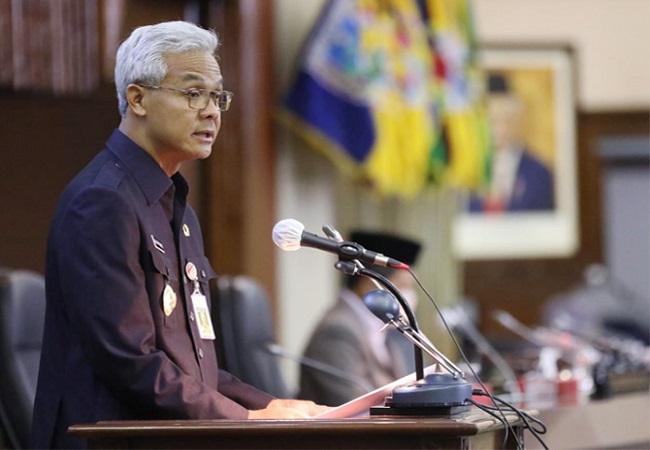 Gubernur Jawa Tengah Ganjar Pranowo. (ist)