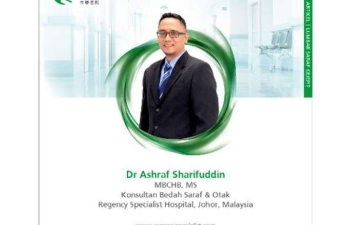 WASPADA: Dr Ashraf Sharifuddin, Spesialis Neurologi Regency Specialist Hospital membagikan penjelasan bagaimana proses terjadinya struk.