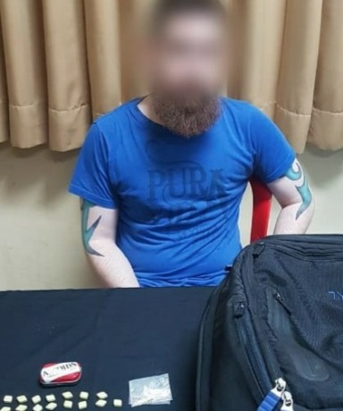 SATU JARINGAN?: Warga Negara Asing (WNA) asal United State of America (USA) atau Amerika Serikat, Adam Nathaniel Reuchental,  diperiksa intensif.