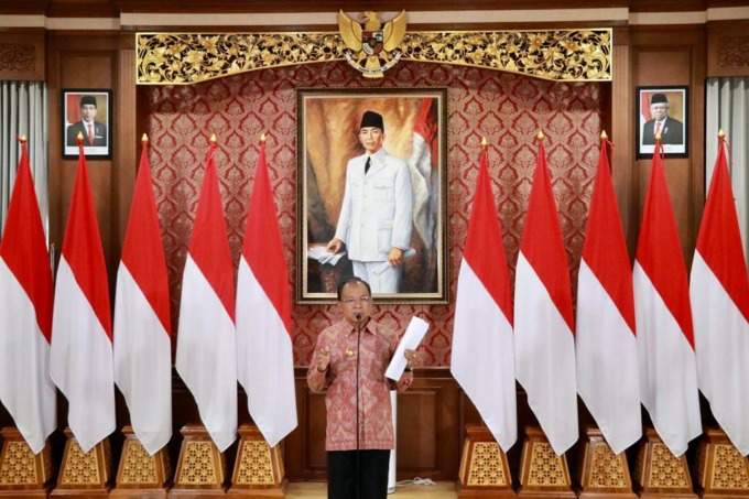 PRESIDENSI G20 INDONESIA SUKSES: Gubernur Bali, Wayan Koster tegaskan Presidensi G20 yang diikuti oleh 20 negara, 9 negara undangan, dan 14 lembaga internasional di Bali sukses digelar.  (IST)
