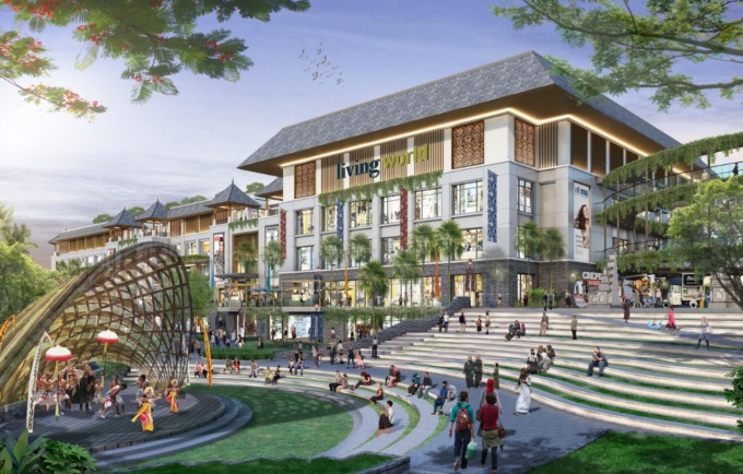 SEGERA RAMPUNG: Kawan Lama Group Gandeng Mowilex Untuk Cat  Living World Denpasar akan segera rampung dalam waktu dekat. (IST)