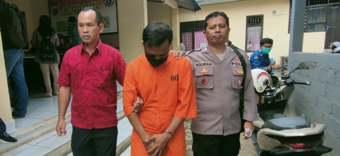 RESIDIVIS BERULAH LAGI : Gede Nova Suarbawa ditangkap setelah membobol toko. (foto: eka prasetya/radar bali)