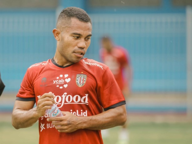 HENGKANG: Pemain Bali United Ardi Idrus di isukan hengkang ke Persebaya.