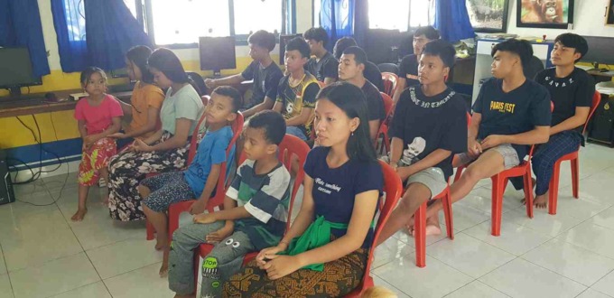 PERLU ULURAN TANGAN : Panti Asuhan Semara Putra,Klungkung, semakin sulit saat pandemi. (foto:istimewa)