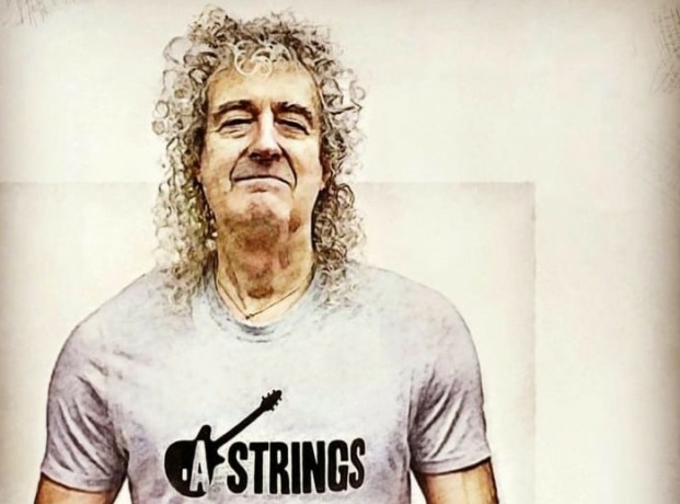 BRIAN MAY : (foto: Instagram)