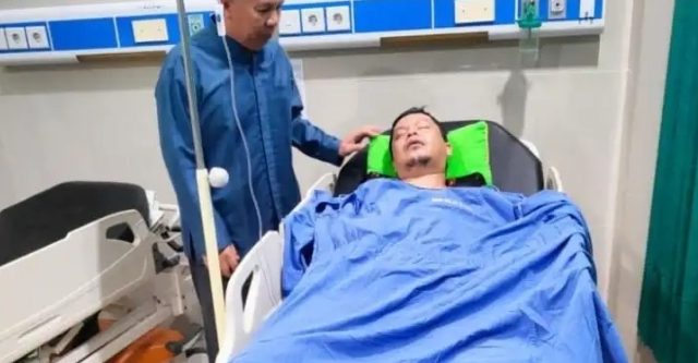 RAWAT INAP : Wakil Bupati Kaur Provinsi Bengkulu Herlian Muchrim (foto : istimewa).