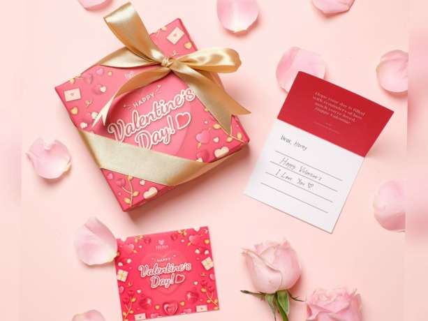 PENUH CINTA: Kemasan spesial Falala Chocolate untuk orang terkasih di hari Valentine, Selasa, 14 Februari 2023.