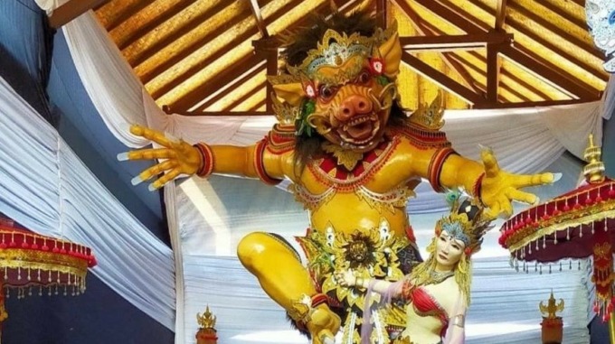 Ilustrasi ogoh-ogoh: foto:istimewa