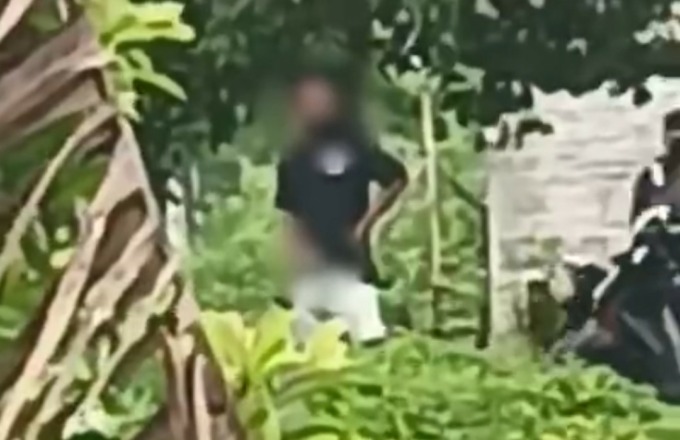 SYAHWAT: Polisi masih memburu pelaku onani di tepi jalan di Jembrana