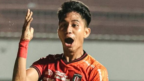 KIPRAH DARAH MUDA SELALU DINANTI : I Made Tito Wiratama. (foto: media bali united)