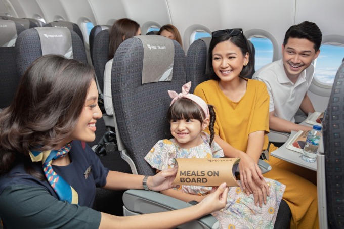NYAMAN: Transportasi udara dinilai lebih aman karena pesawat dirancang memiliki sistem aerodinamika tinggi yang mampu menembus tekanan udara ketika bergerak. (Dok. Pelita Air)