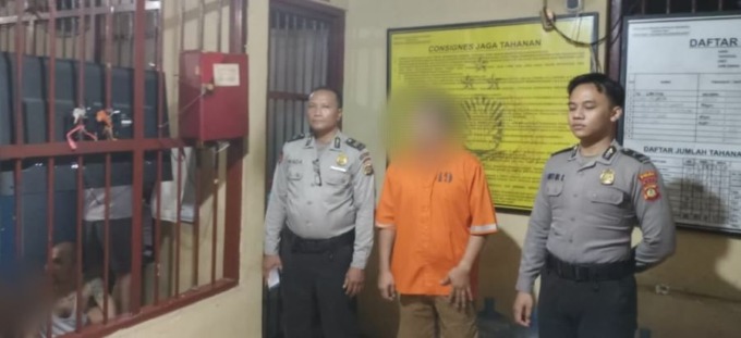 MASUK BUI: Pengusaha Properti berinisial FH diamankan dan ditahan Polda Bali, Rabu 27 April 2023. Radar Bali Photo