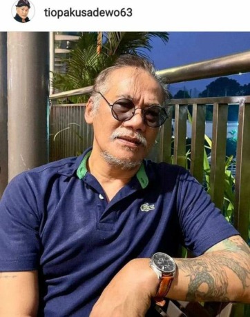 Tio Pakusadewo. (foto screenshot dari instagram tiopakusadewo63),